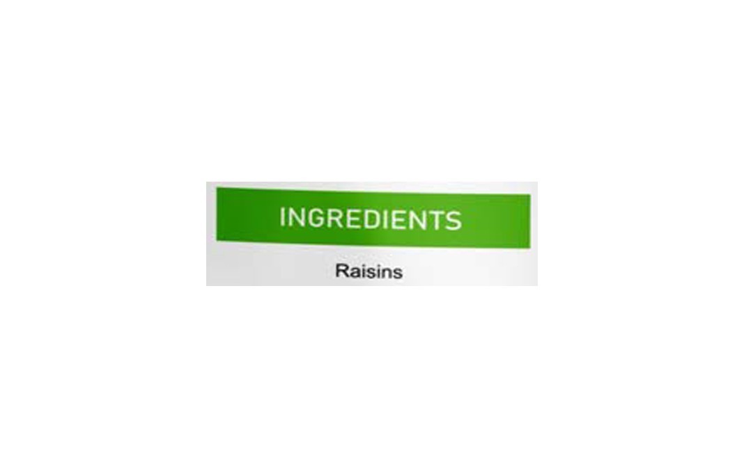 Orgabite Organic Raisins    Pack  500 grams